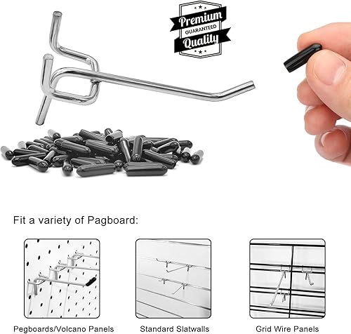 Miniatura 4 de Scartink Ganchos para tablero de clavijas accesorios para tablero de clavijas 2 pulgadas kit organizador de tablero de clavijas para organización de