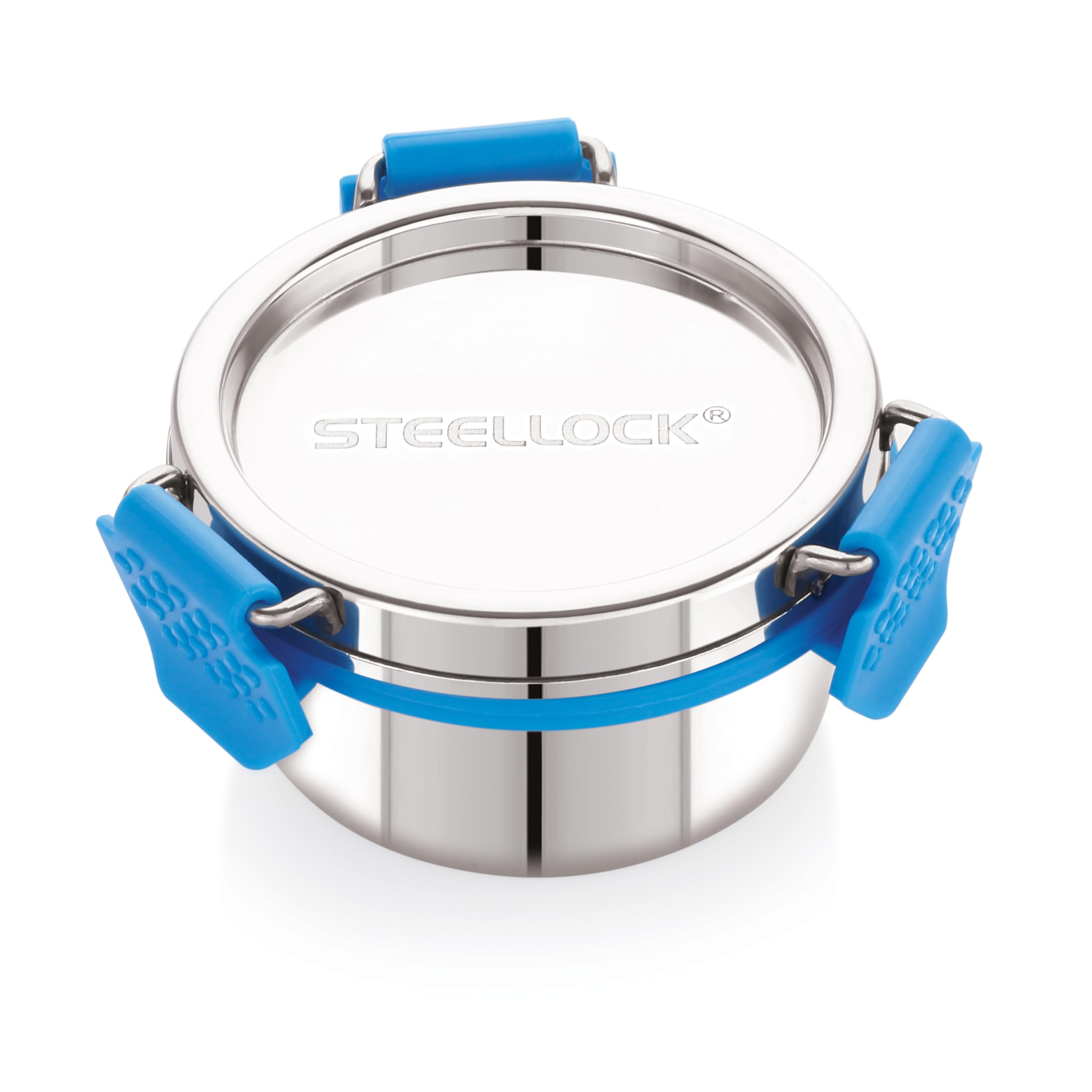 STEELLOCK PRO Stainless Steel Container/Dabba with Steel Lid Airtight for Food Storage, Easy to Carry, Leak Proof and Stackable (SLP-111/150 ML).