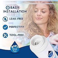 Vista 6 de Paquete de 3 filtros de agua de repuesto para refrigerador Whirlpool GI6FARXXB06, compatible con cartucho de filtro de agua para refrigerador