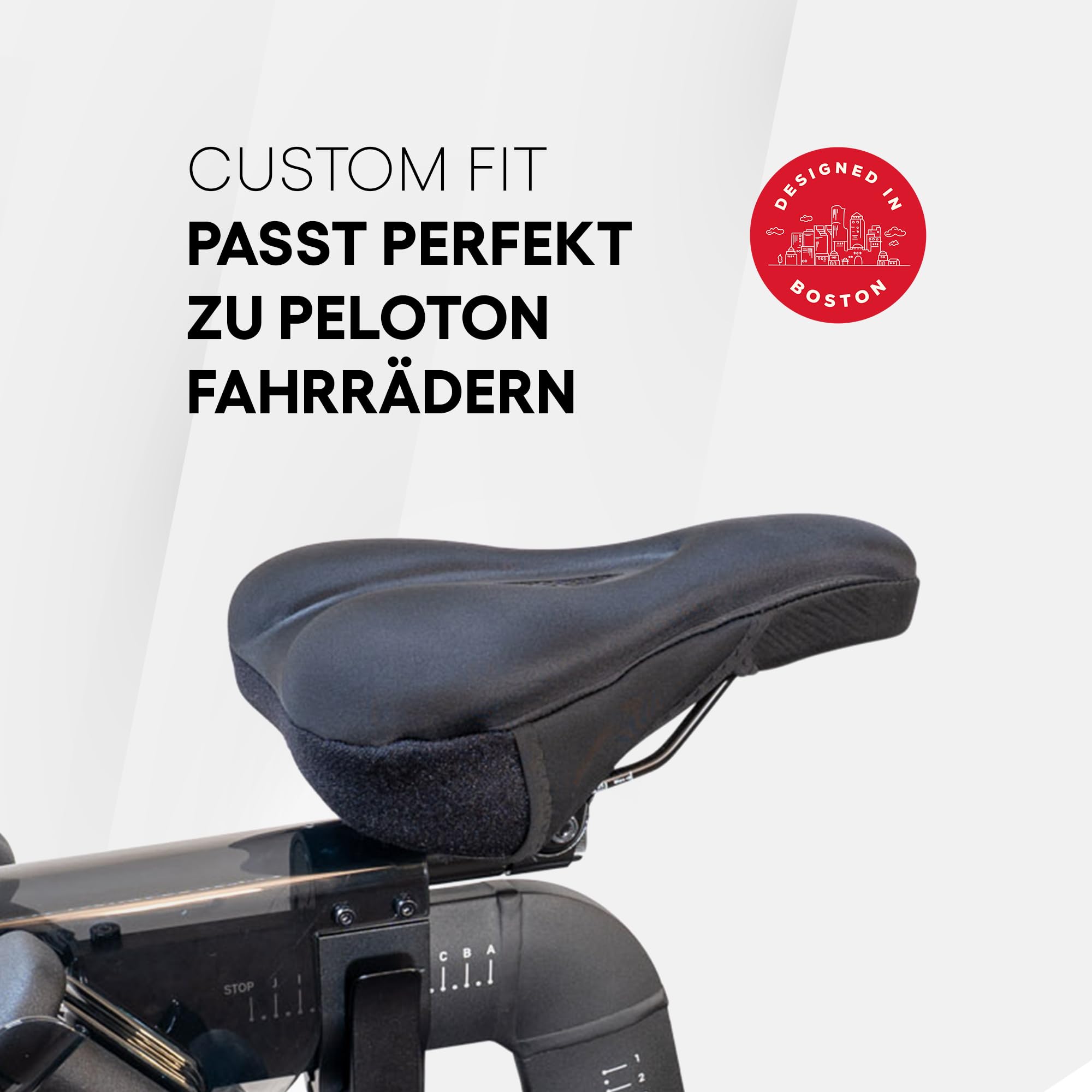 Gepolsterter Sitzbezug für Peloton Bike & Peloton Bike+, Gel-Sitzkissen, ultimativer Komfort für Damen & Herren, Zubehör für Peloton-Fahrräder