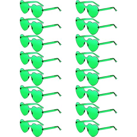 Celebrate under the Sun with Colzzy Heart-Shaped Sunglasses
