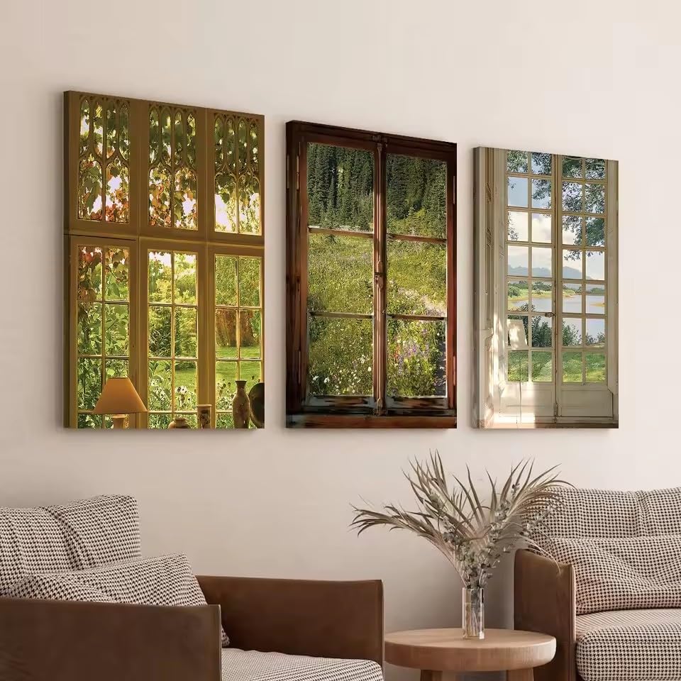 Affiche sur toile HD KEMEIQI pour agrandir une pièce sombre sans lumière