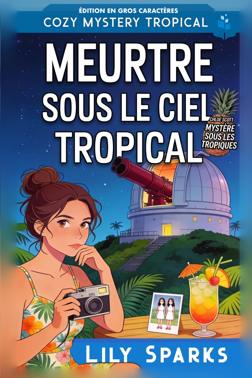 Meurtre sous le ciel tropical: Édition en gros caractères (Chloé Scott Mystère sous les Tropiques Édition en gros caractères)