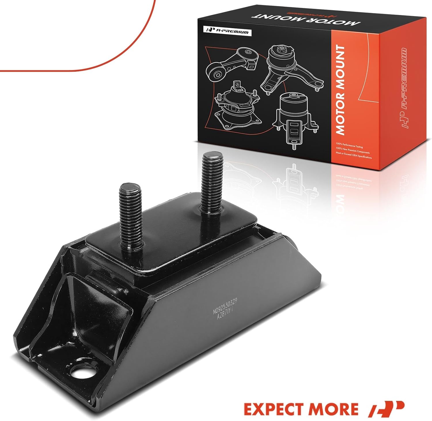 A-Premium Transmission Mount Compatible with Ford F-150 F150 1997-2004, F-150 Heritage 2004, F-250 1997-1999, Manual Transmission