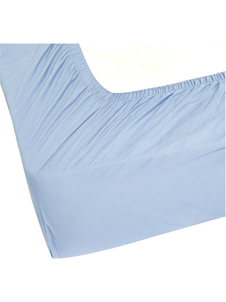 Blue Amazon Basics Ultra-Soft Cotton Bedding Sheet and Pillowcase Collection