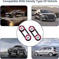 Vista 2 de Clips de parachoques de color rosa, 12 piezas, liberación rápida, soportes universales para parachoques para automóviles, se pueden aplicar a