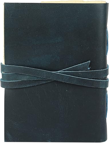 Miniatura 4 de Diario de cuero antiguo hecho a mano forrado con borde de Deckle Edge Vintage Paper Tree of Life  Cuaderno de escritura diario para hombres y