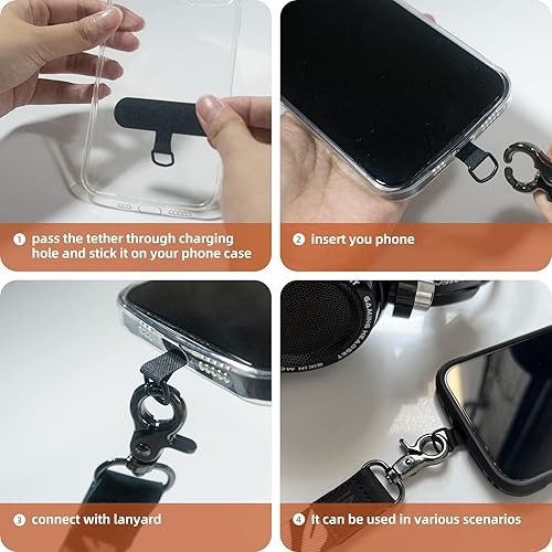 Vista 16 de Cordones para llaves, llavero de pulsera, llaveros para mujeres, llavero para muñeca, llavero para tarjetas de identificación, Geometry