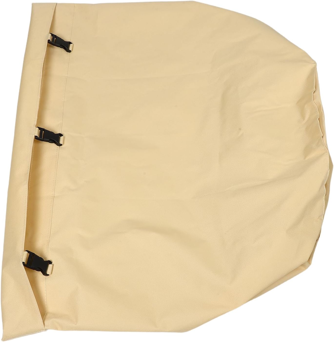 Laundry Cart Liner Bag Replacement with Reinforced Edge and Wide Drawstring Opening Khaki Canvas Hamper Liner round 27x20 Inch Storage Organizer for Rolling Laundry Basket