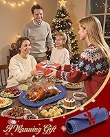 Vista 8 de Tapete de calentamiento para alimentos, tapete de calentamiento de alimentos de 24 x 14.5 pulgadas con 3 ajustes de temperatura y 3 ajustes