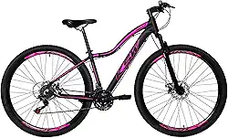 Bicicleta Feminina Aro 29 Ksw Mwza Alumínio 24v Freio a Disco Garfo Suspensão
