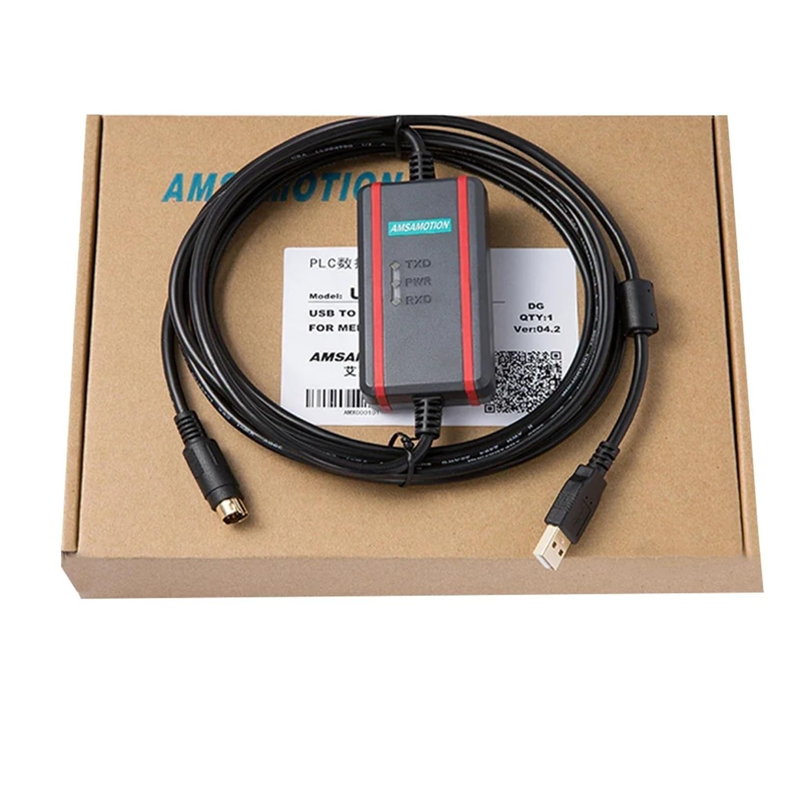 GPW-CB03 for GP Profess PLC Programming Cable HMI Touch Screen Data Line USB-GPW-CB03 GPW-CB02 GP37W2 GP2301 GP2500(FTDI Chip Isolation)