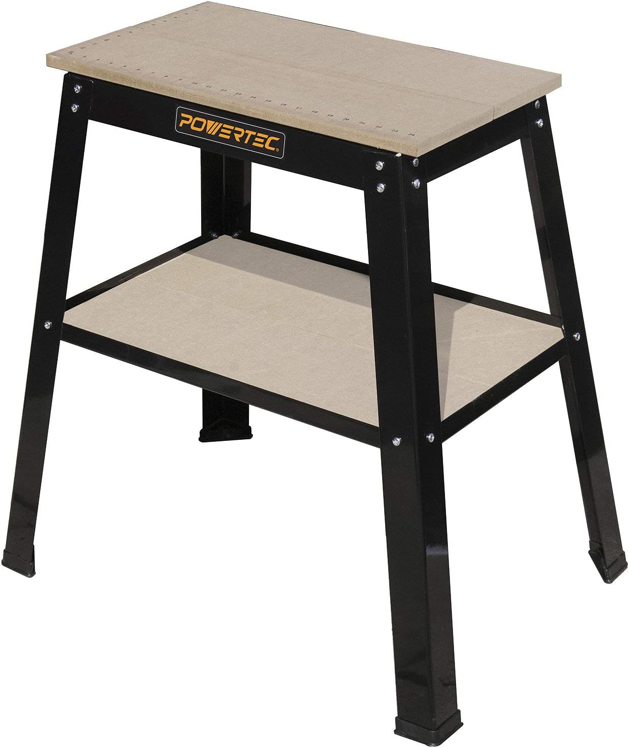 Tool Stand, MDF Split Top Expands to 20"x25", 32" Work Height Power Tool Stand for Drill Press, Belt Sander, Bench Grinder, Band Saw, Scroll saw, and Planer (UT1002)