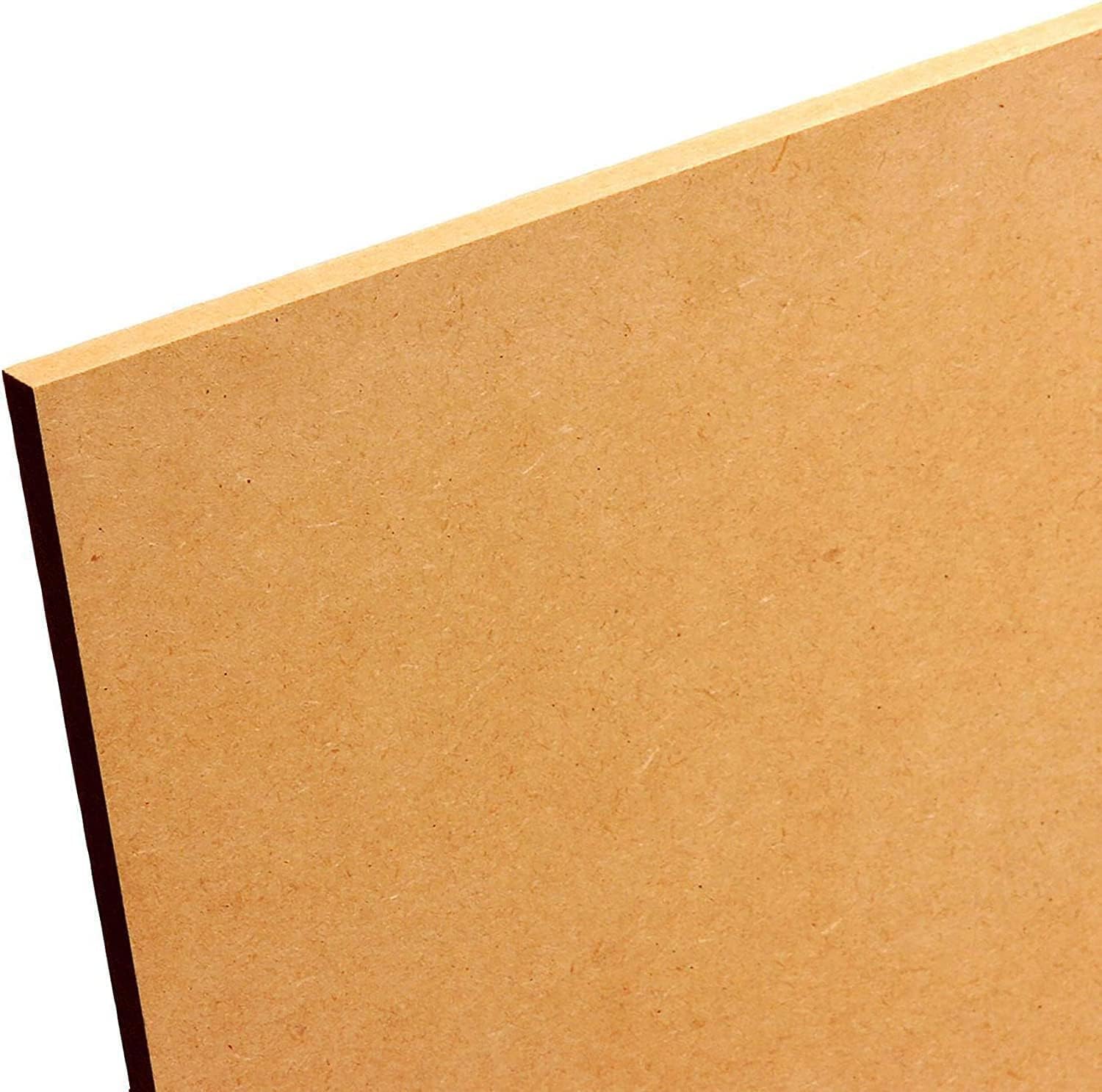 Pack of 1 Sheet MDF 9mm Thick, Size A4 (297mm x 210mm), Smooth Surface for Watercolor Painting Sketching
