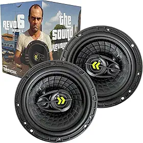 Alto Falante 6" Triaxial Bravox REVO6 140W RMS 4 Ohms O Par