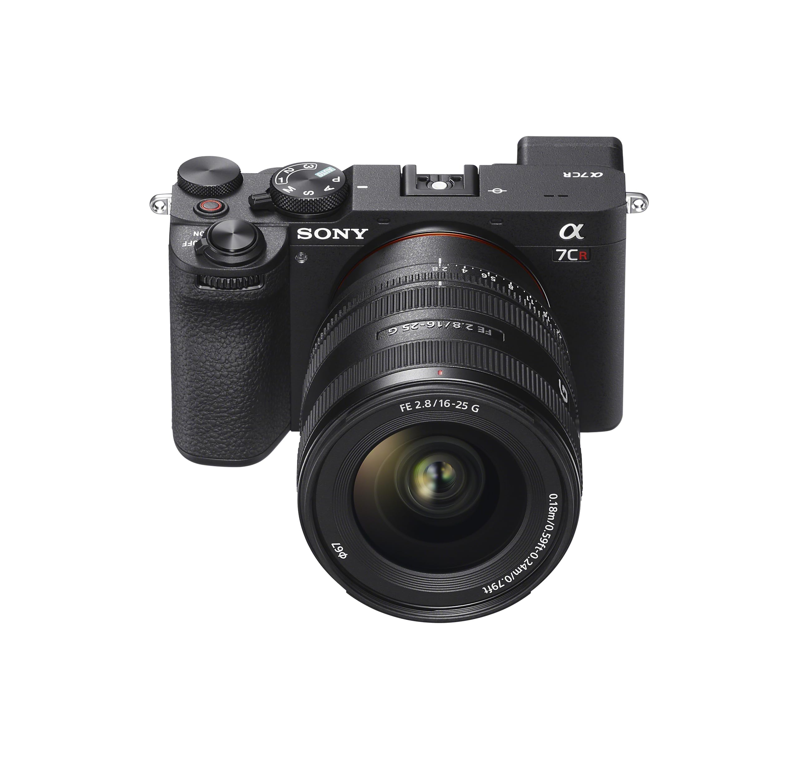 Sony FE 16–25 mm f/2.8 G Vollformat-Weitwinkelzoomobjektiv, kompatibel mit gesamter A7-Serie & A6000-Serie & ZV-E10, E-Mount (SEL1625G)