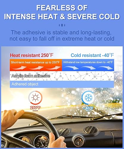 Miniatura 2 de Almohadillas adhesivas de doble cara, hechas de 3M VHB, cuadrados de cinta adhesiva fuerte, resistentes al agua, resistentes al calor, cinta de