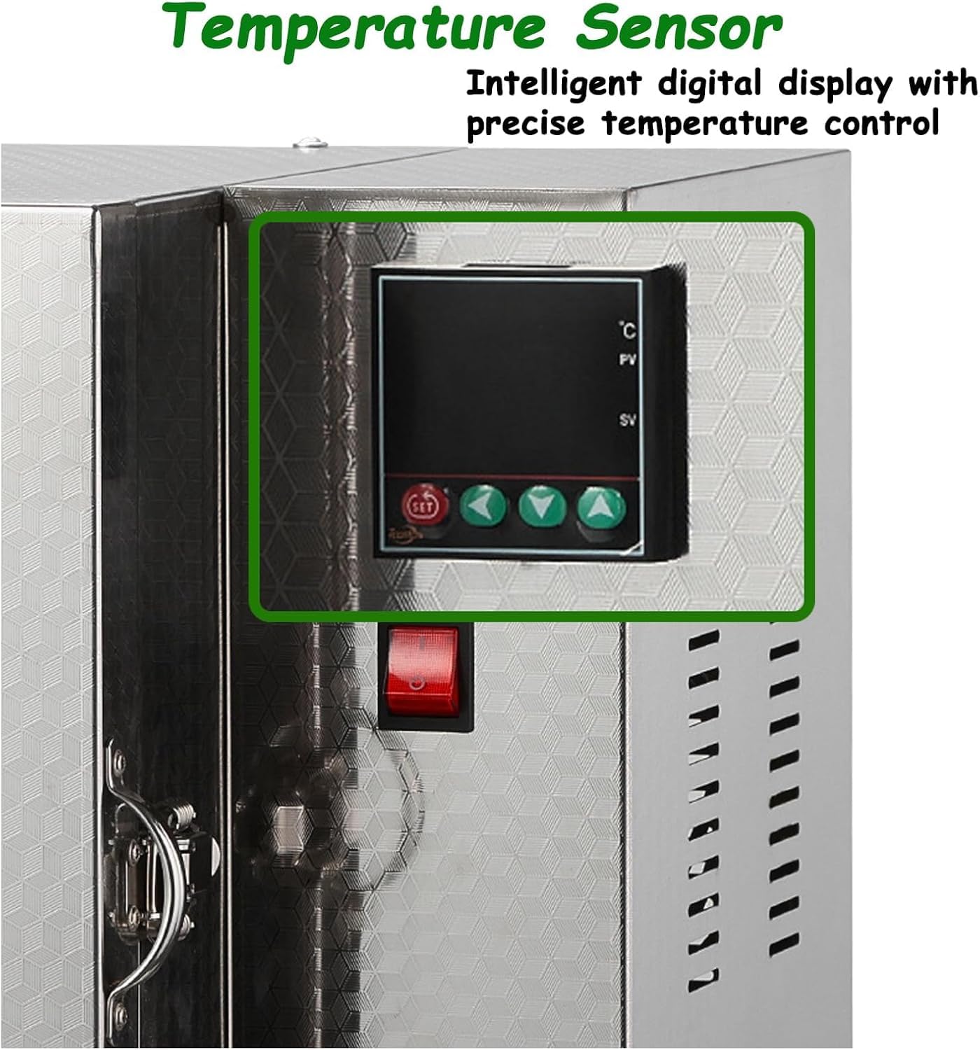 Forno elettrico da 1500 W per gioielli in metallo fuso, ceramica, temperatura massima 800 ℃, forno da tavolo compatto per artigianato fai da te