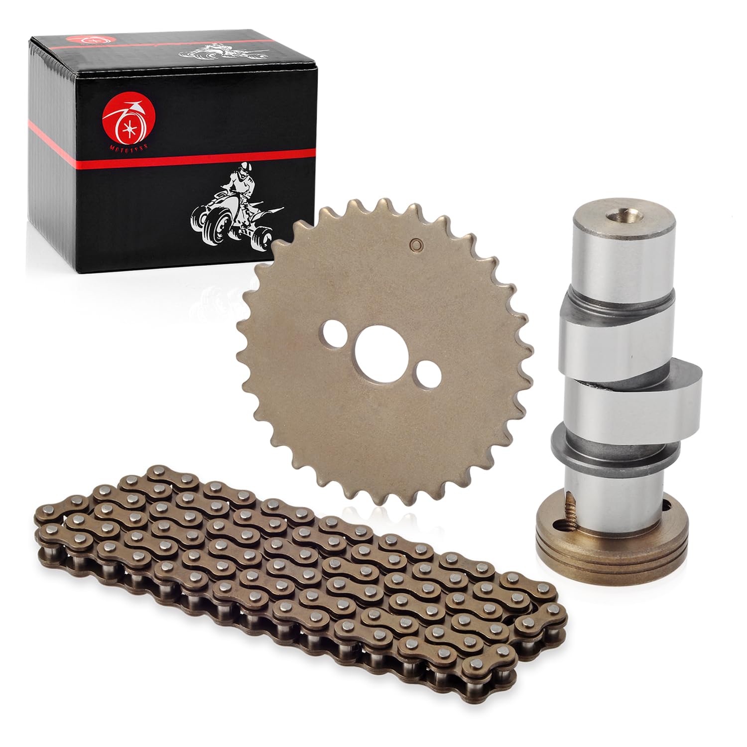 Amazon.com: Camshaft Cam & Timing Chain & Sprocket For HONDA XR100