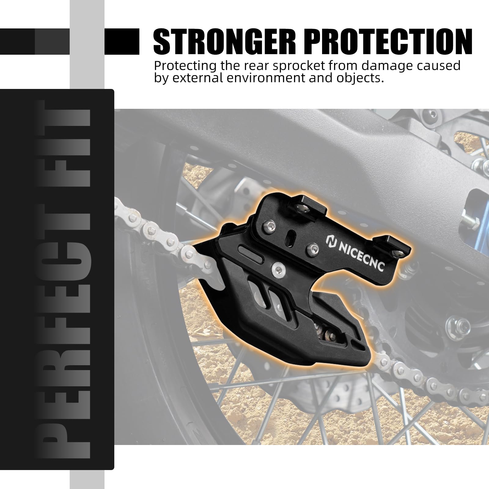 Tenere 700 2019-2024 NICECNC Chain Guide & Support For Yamaha Tenere ...