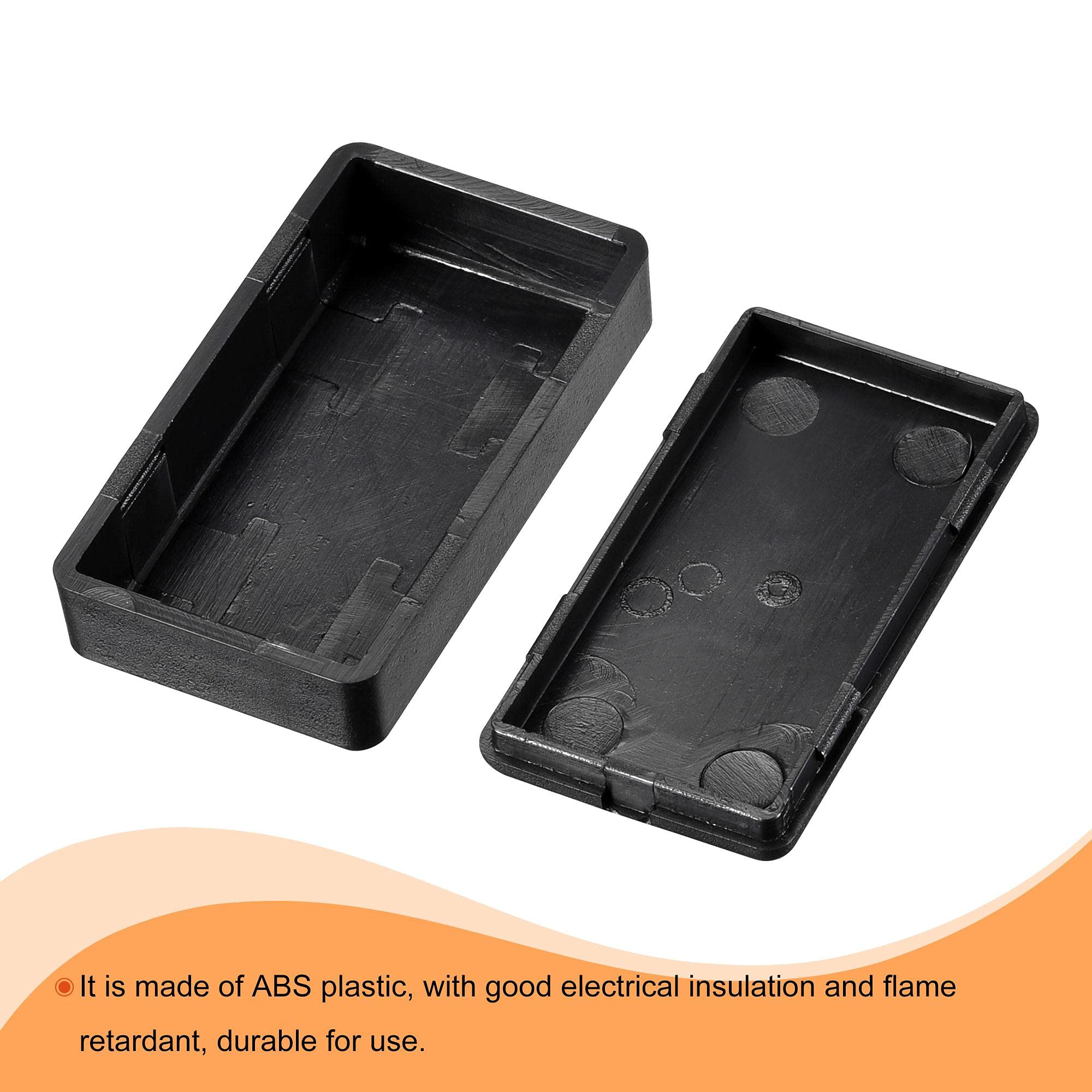 ミニ防塵ジャンクションボックス ABS 電気プロジェクト用 DIY バラ売り⭕️ Amazon | uxcell ミニ防塵ジャンクションボックス 50x28x15 mm