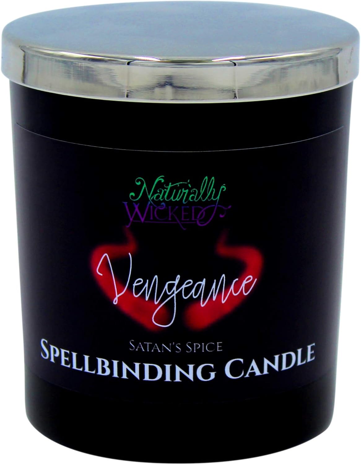Naturally Wicked Spellbinding Vengeance Candle, Red Wax, Large - 250ml - Image 3