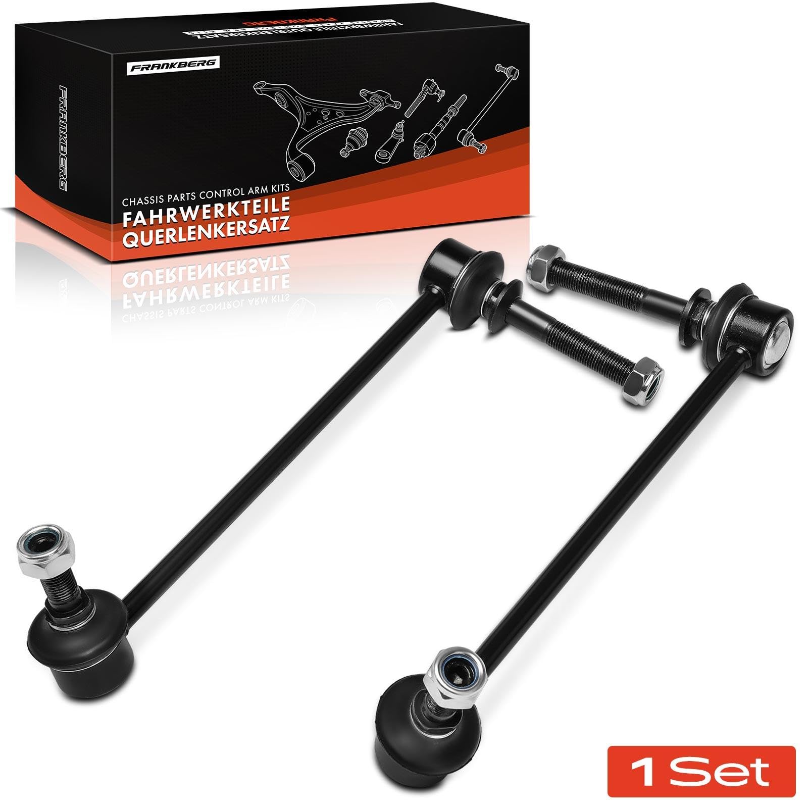Frankberg 2x Braccio trasversale Braccio assiale Anteriore Sinistra e destra Compatibile con X5 F15 F85 X5 E70 X6 E71 E72 X6 F16 F86 Replace# 31356859651