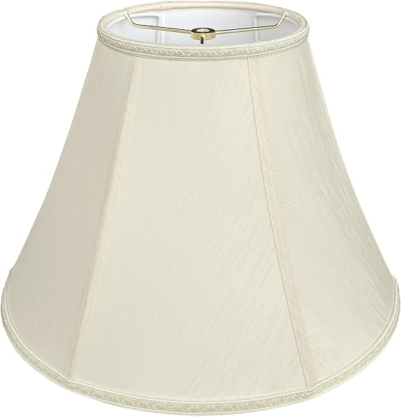 Tootoo Star Brown Large Drum Lamp Shade for Chandeliers Floor Light and Table Lamp,12x16x11 Spider,Fabric Natural Linen
