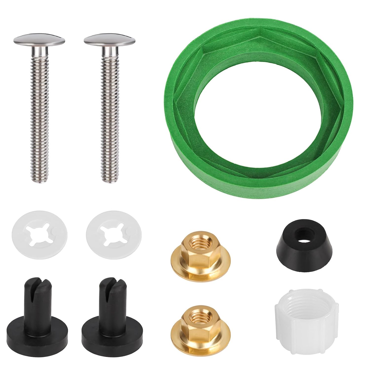 3 Inch Toilet Tank to Bowl Coupling Kit, Fits for American Standard Champion 2-Piece Toilet AS738756-0070A, Includes Gaskets Bolts and Other Parts for 3-Inch Opening Flush Valve