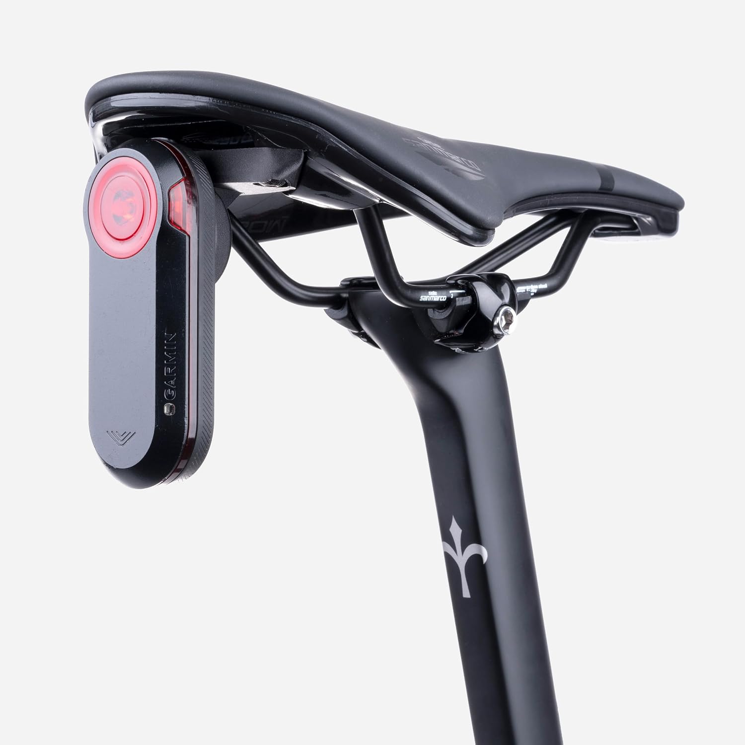 – Bike Accessories - Saddle Mount - for Selle San Marco, Compatible with Garmin Varia 515, Size S
