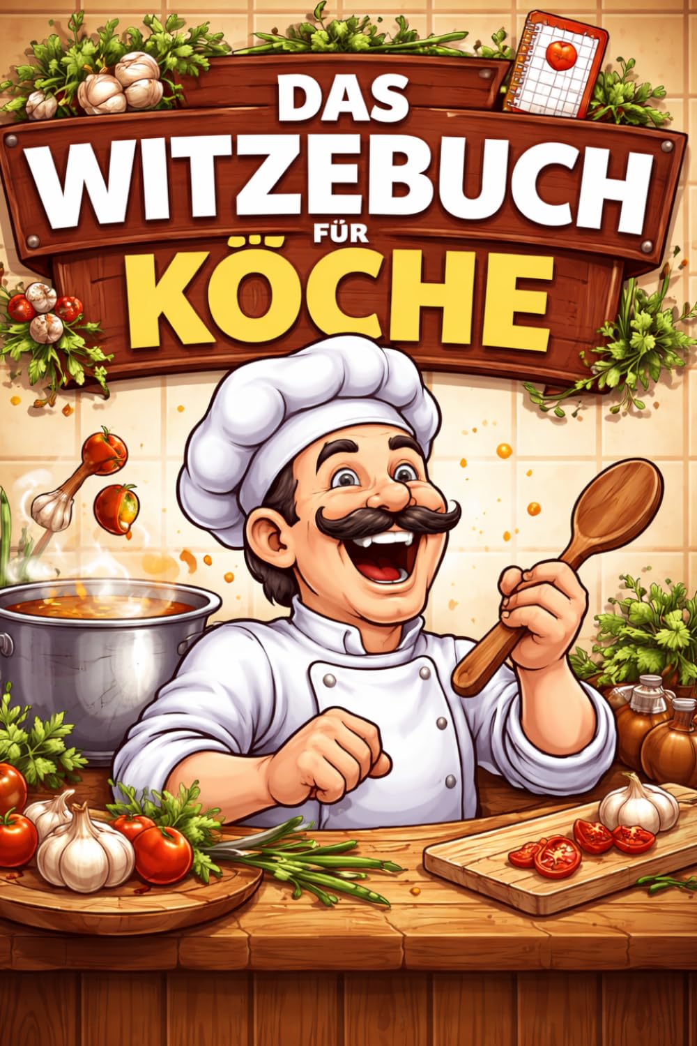 Koch Witzebuch: 100 lustige Witze für Köche und die Küche