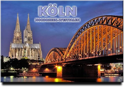 Cologne Fridge Magnet Germany Travel Souvenir Koln