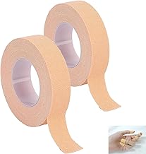 Finger Tape - Self-Adhesive Bandage Tape, Skin Colour Extra Strong 1cm x 5m Athletic Tape for Fingers Feet Sweat Volleyball Finger Tape for Outdoor Sports Climbing Boxing