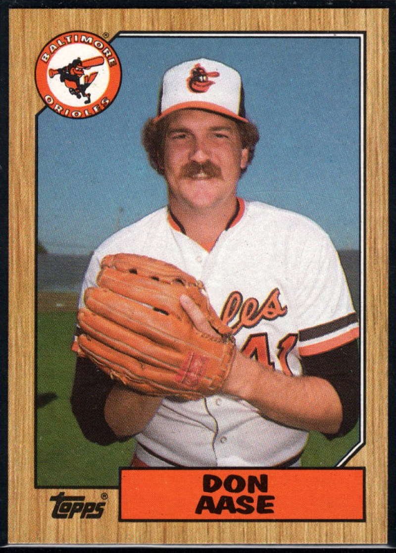 Amazon.com: 1987 Topps Baseball #766 Don Aase Baltimore Orioles
