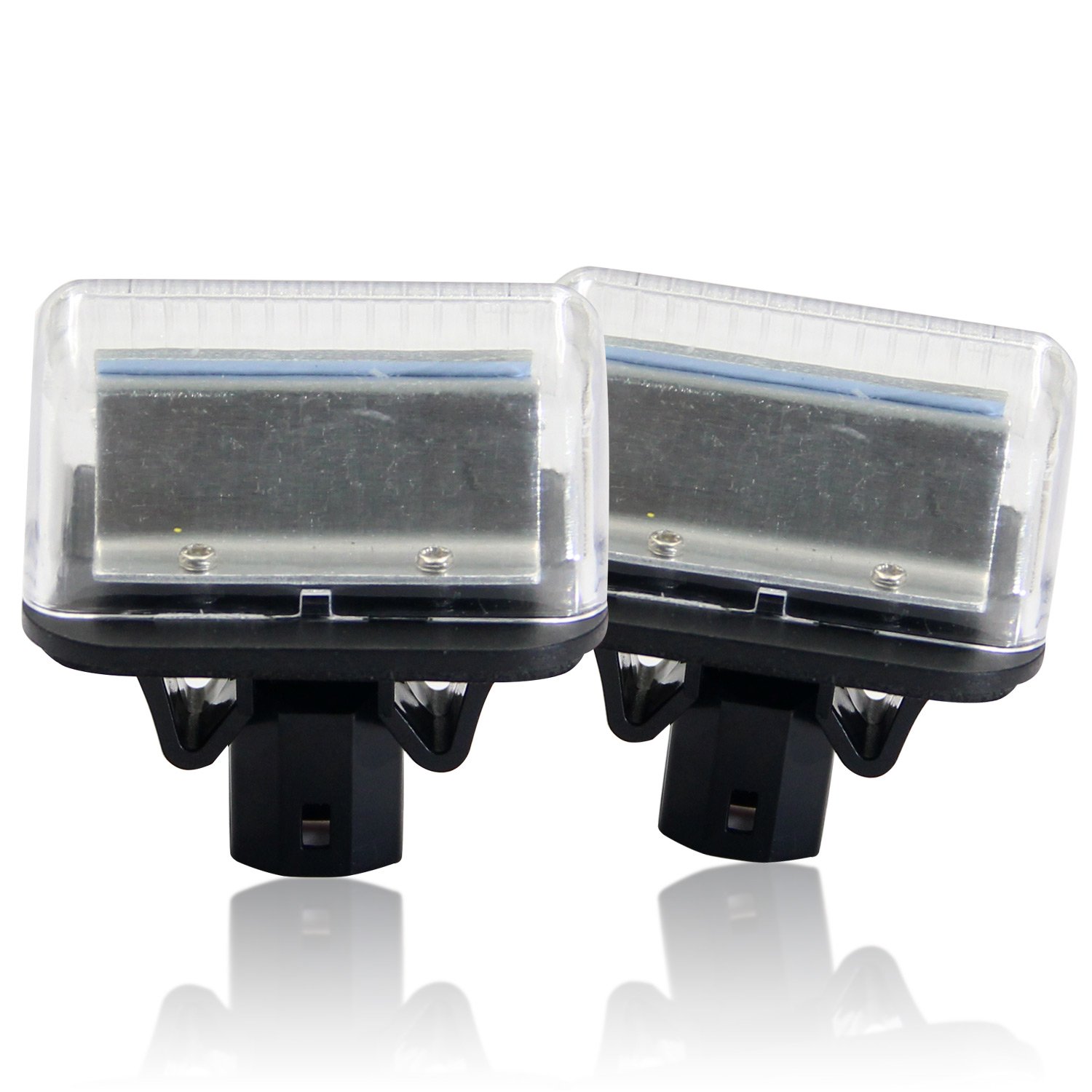 Ampoules LED Plaque Immatriculation WinPower 6000K Blanc - Compatible Ford Fiesta, Focus, Kuga... - 2 Pièces
