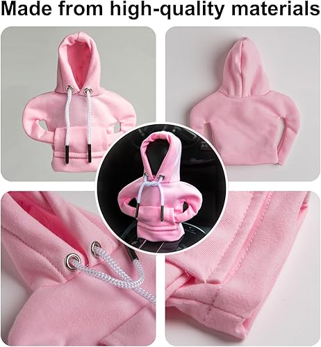 Miniatura 3 de Sudadera con capucha para palanca de cambios, sudadera con capucha divertida para cambio de marchas, accesorios interiores de automóviles negros y