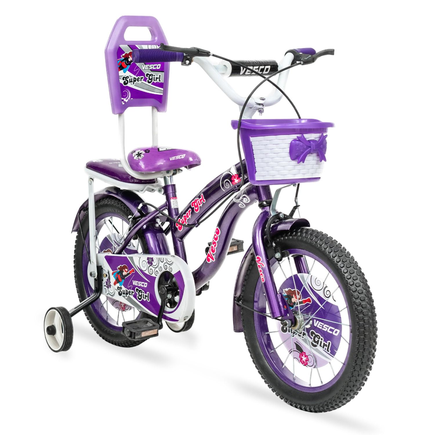See full amazon price history chart for VESCO Super Girl 16T Cycle for Kids Girls with Balance Wheel & Back Carrier | Rigid Fork | Frame 11 Inch | Ideal for 4 to 6 Years Girls Kids Bike (Purple) VESCO Super Girl 16T Cycle for Kids Girls with Balance Wheel & Back Carrier | Rigid Fork | Frame 11 Inch | Ideal for 4 to 6 Years Girls Kids Bike (Purple) (B09FK18L69) Amazon Price History, Amazon Price Tracker