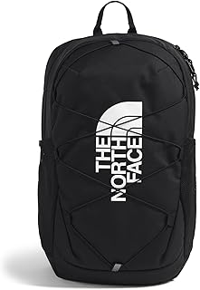 The North Face Kids' Court Jester Backpack - Water-Repellent Travel Bag, Spacious Main Compartment, for Tweens/Young Teens, TNF Black, One Size