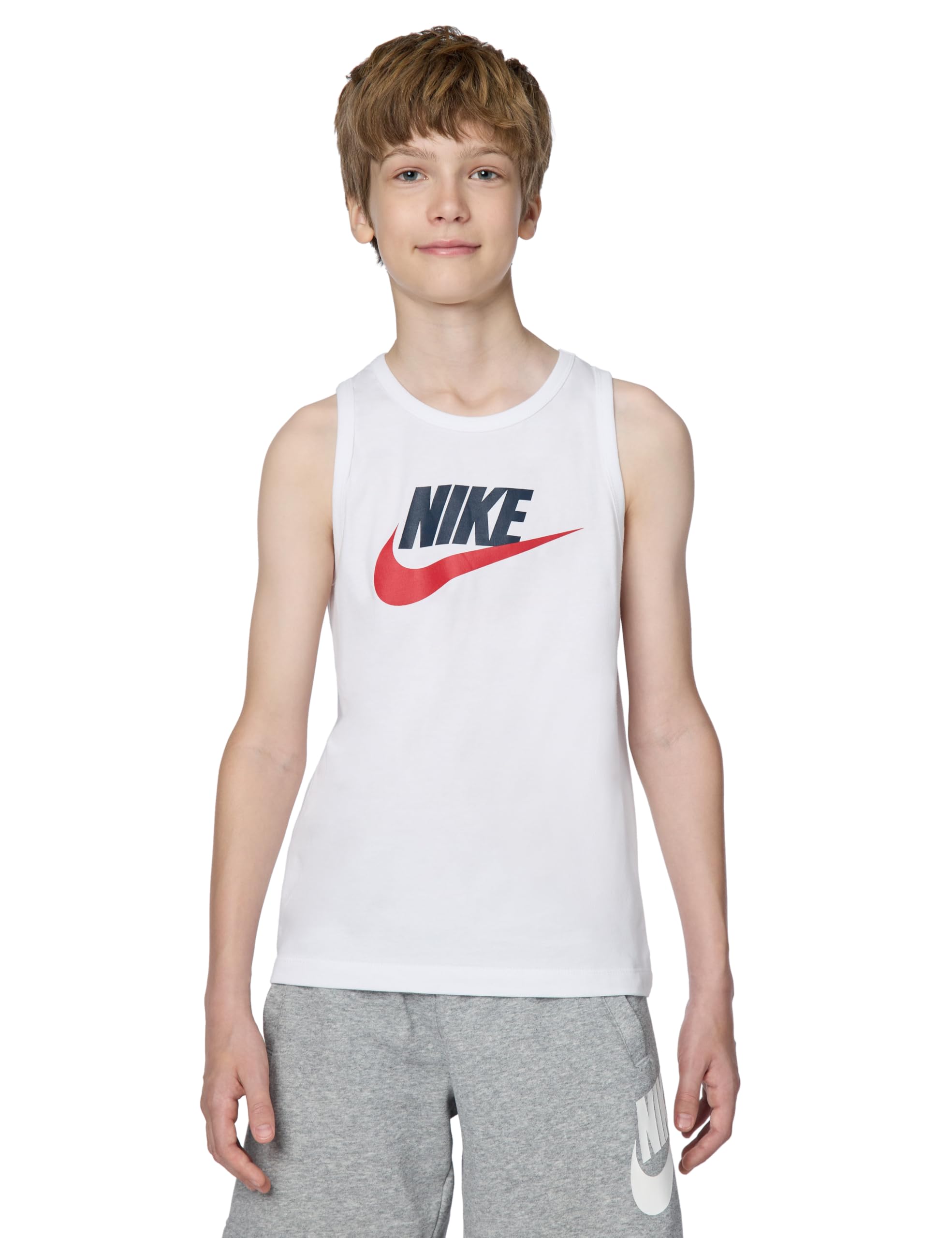 Nike Nike Sportswear Tanktop für Ältere Kinder T-Shirt (Bambini più Grandi) Unisex - Bambini e Ragazzi (Pacco da 1)