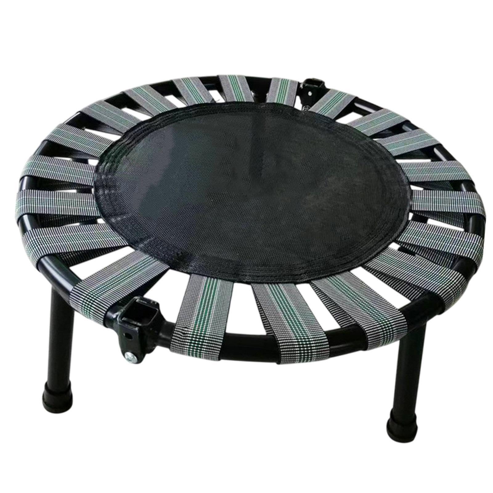 Mini trampolino elastico compatto per bambini, regali di compleanno per interni ed esterni, mini trampolino elastico rotondo portatile e robusto per esercizi, per
