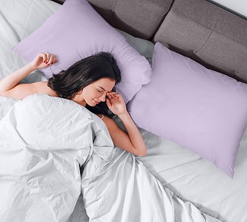 Miniatura 4 de Utopia Bedding Water Pillow Protector Zippered (4 Pack) Standard Lavender  Pillow Encasement 20 x 26 Inches