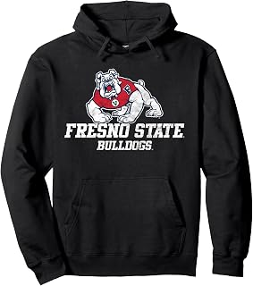 Fresno State University Bulldogs Large Pullover Hoodie