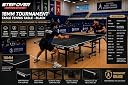 STEP OVER Tournament 18MM Heavy Duty ||Laminated Top 18 mm|| Super Fast High Performance || Schools|| Resorts||Clubs|| TT Academy ||Free TT Table Cover + 2 TT Racket & Balls gallery image