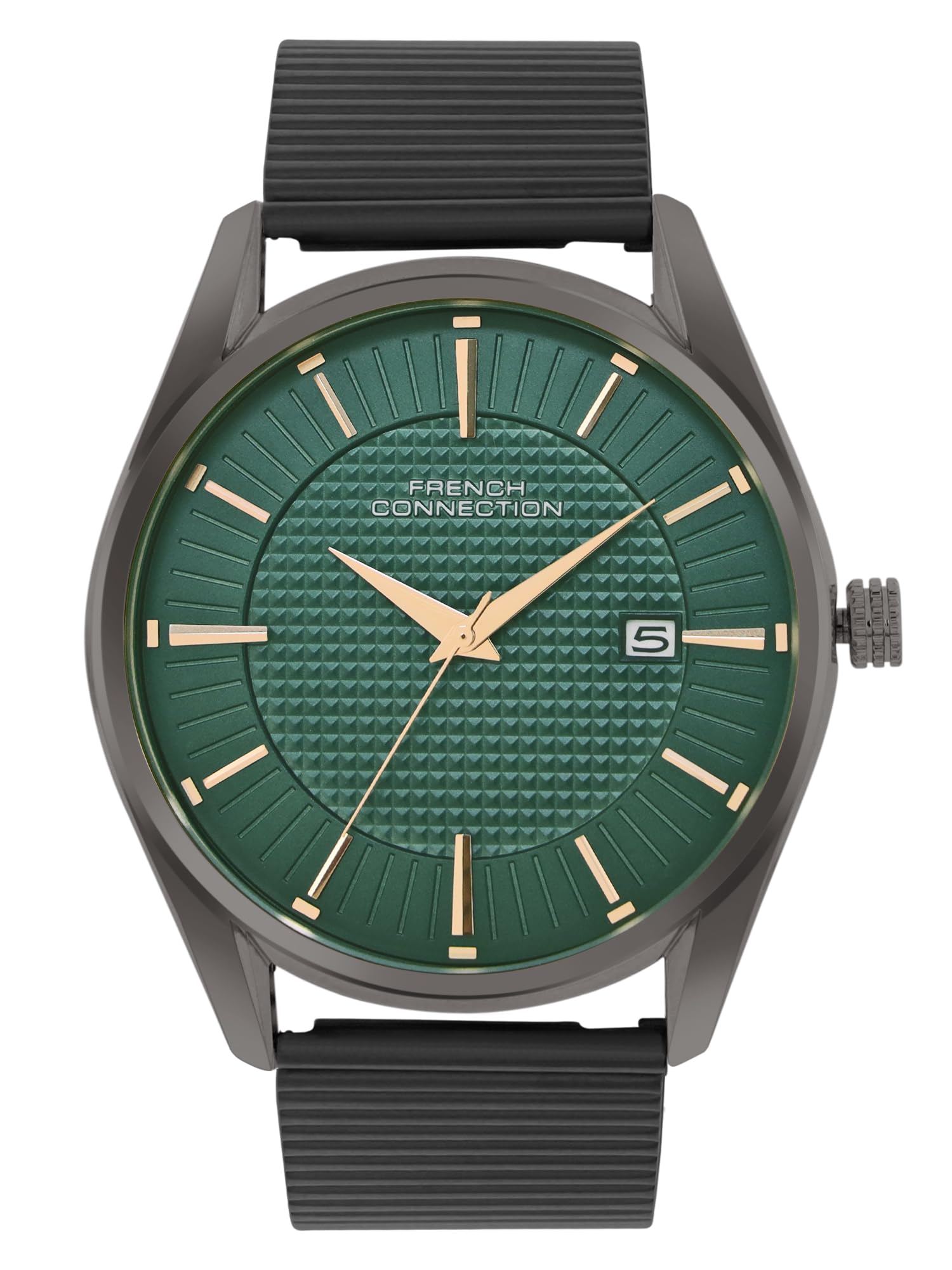 French Connection Analog Green Dial Mens Watch-FCN056E (B0CPPN2DFV) Amazon Price History, Amazon Price Tracker