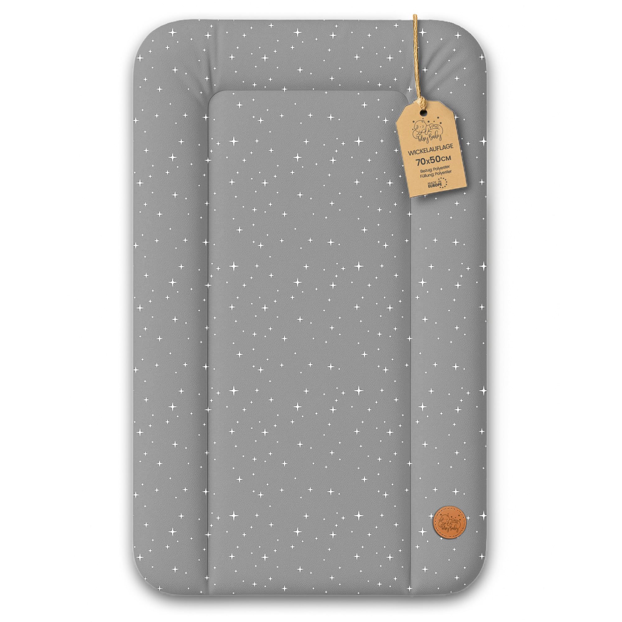 Cambiador bebe 70x50 cm - colchon impermeable portátil para comoda o lavadora cojin muda cómoda trocador fraldas colchón colchoneta fácil de limpiar Oeko-Tex África — view 15