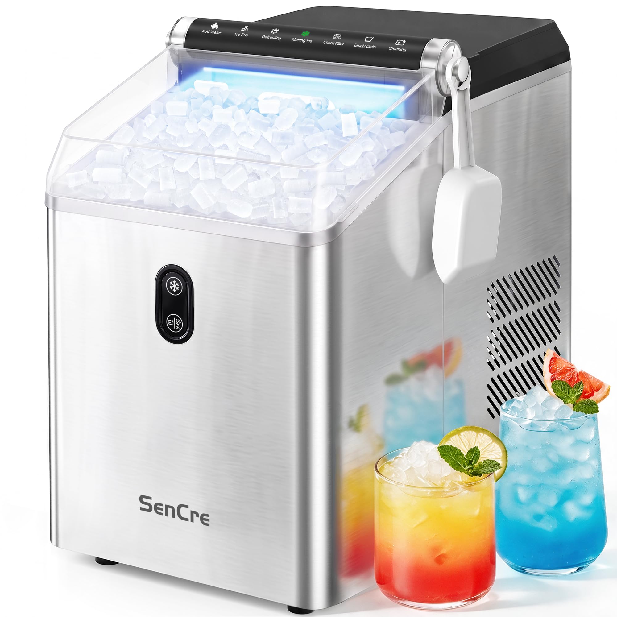 Photo 1 of SenCre Nugget Ice Maker Countertop, 55 LBS/Day