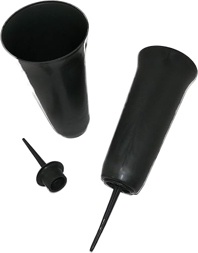 Jarrón de cementerio verde 36 por caja a granel de plástico pesado (DL 3690-36G)