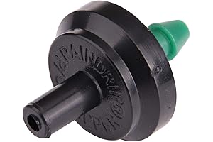 Raindrip 2 GPH Drip Emitters, 50-Pack, for Efficient Watering