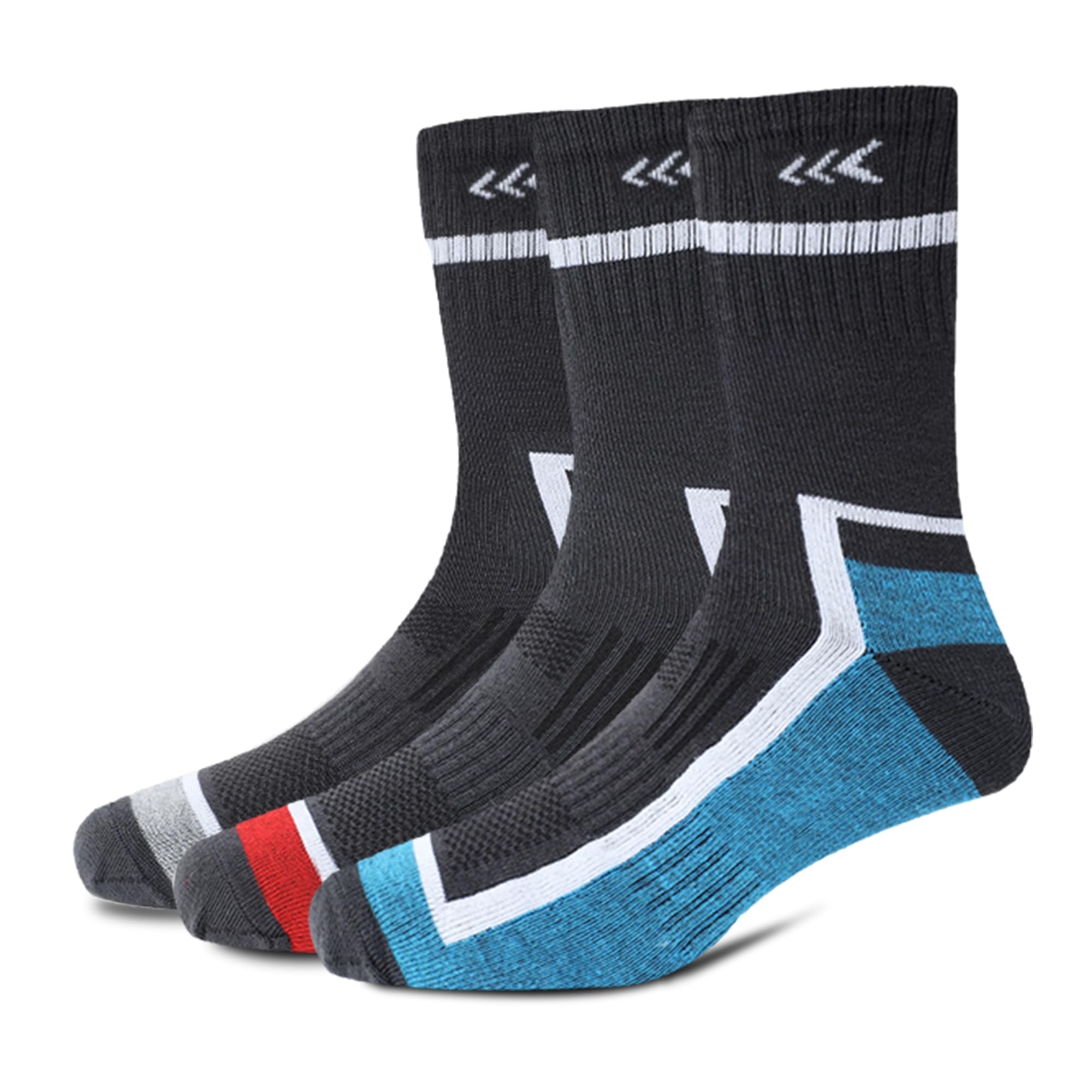 mayor Swift Crew Length Socks for Men & Women, Breathable Comfort, Anti-Odour, Ideal for Running, Workout, & Casual-picture-19