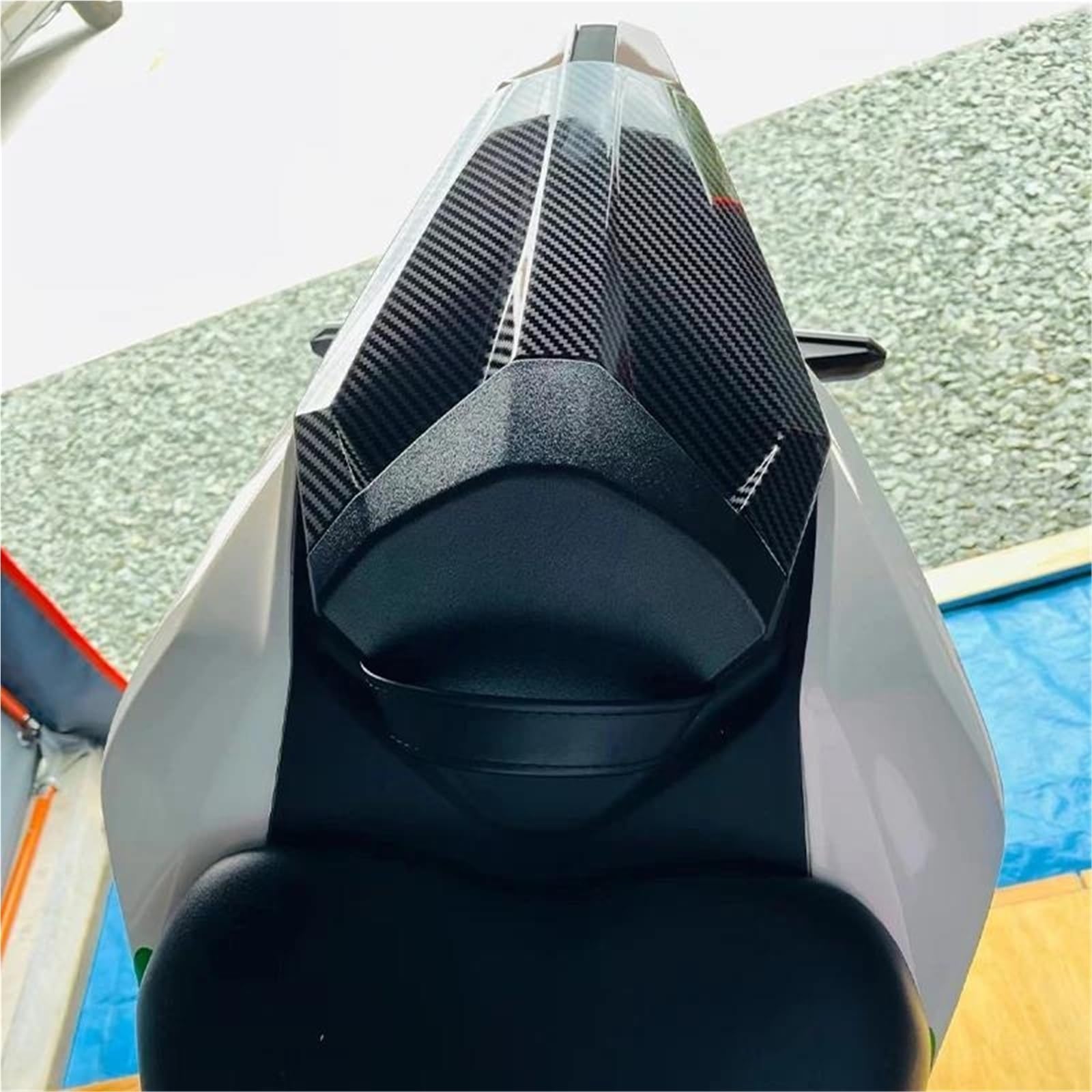Kawasaki Ninja ZX-4R ZX-4RR ZX-25R Motorrad Soziusabdeckung Rücksitzbezug GRÜN